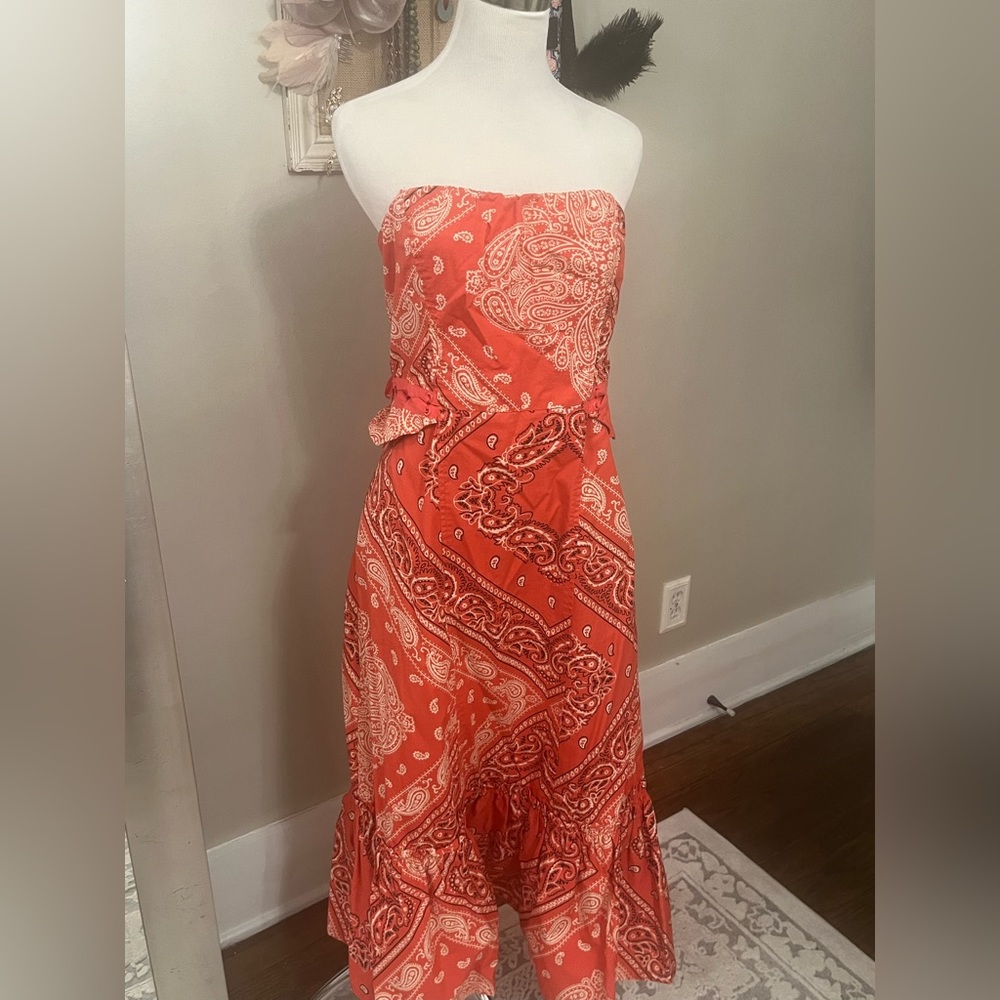 Holding Horses Strapless Dress